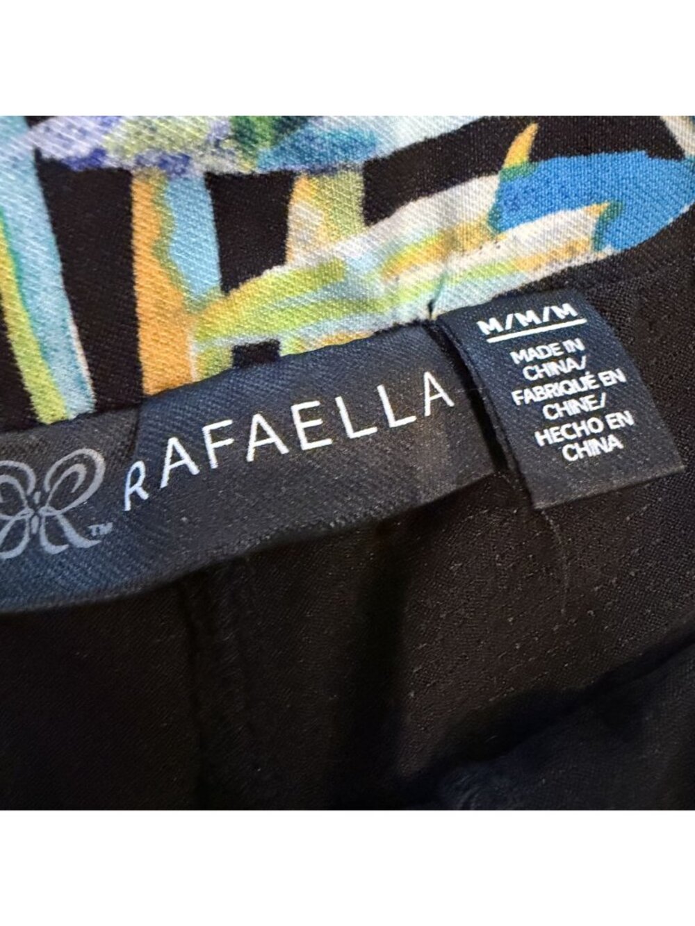 Rafaella Womens Green Blue Pull on Skort Skirt Medium - Picture 5 of 8
